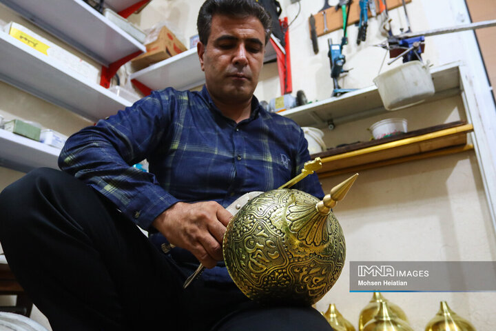 Art of Devotion: Isfahan's Artisans Create Breathtaking Chain Mail, Kolah Khud for Religious Rituals