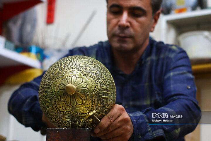 Art of Devotion: Isfahan's Artisans Create Breathtaking Chain Mail, Kolah Khud for Religious Rituals