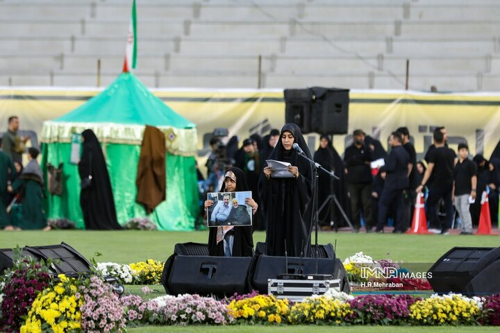 اجتماع دختران انقلاب در ورزشگاه آزادی