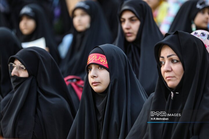 اجتماع دختران انقلاب در ورزشگاه آزادی