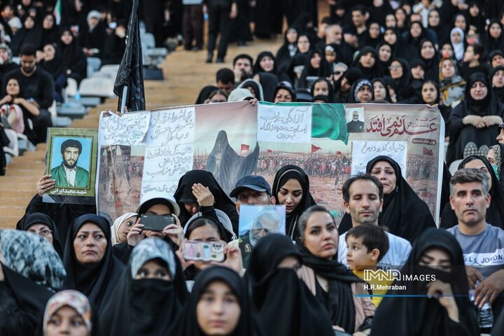 اجتماع دختران انقلاب در ورزشگاه آزادی