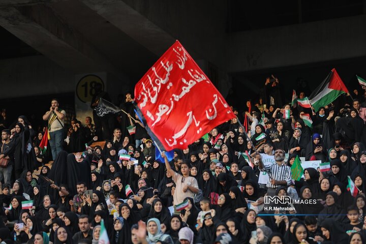 اجتماع دختران انقلاب در ورزشگاه آزادی