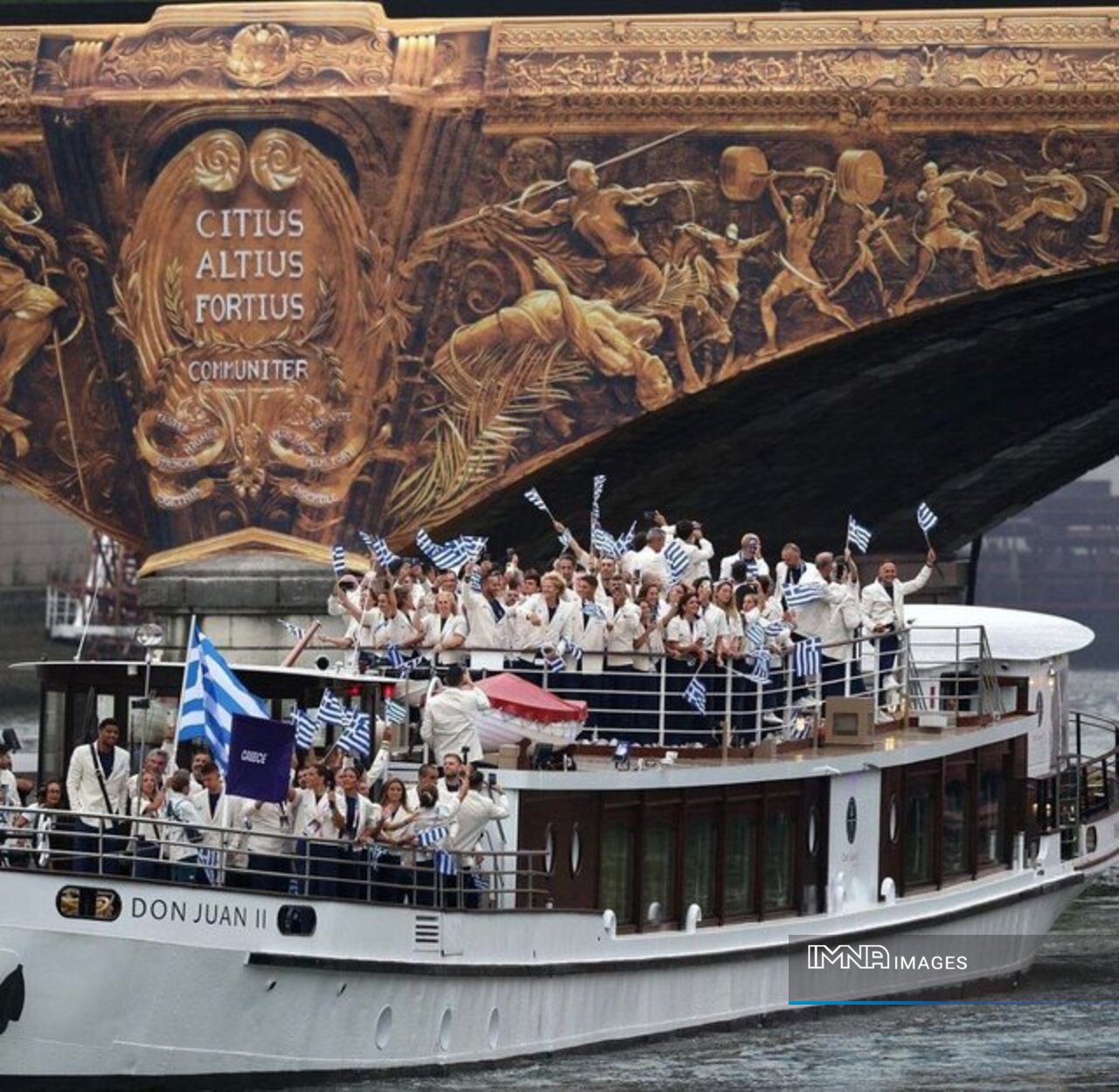 یونان بازیهای المپیک پاریس ۲۰۲۴ را افتتاح کرد