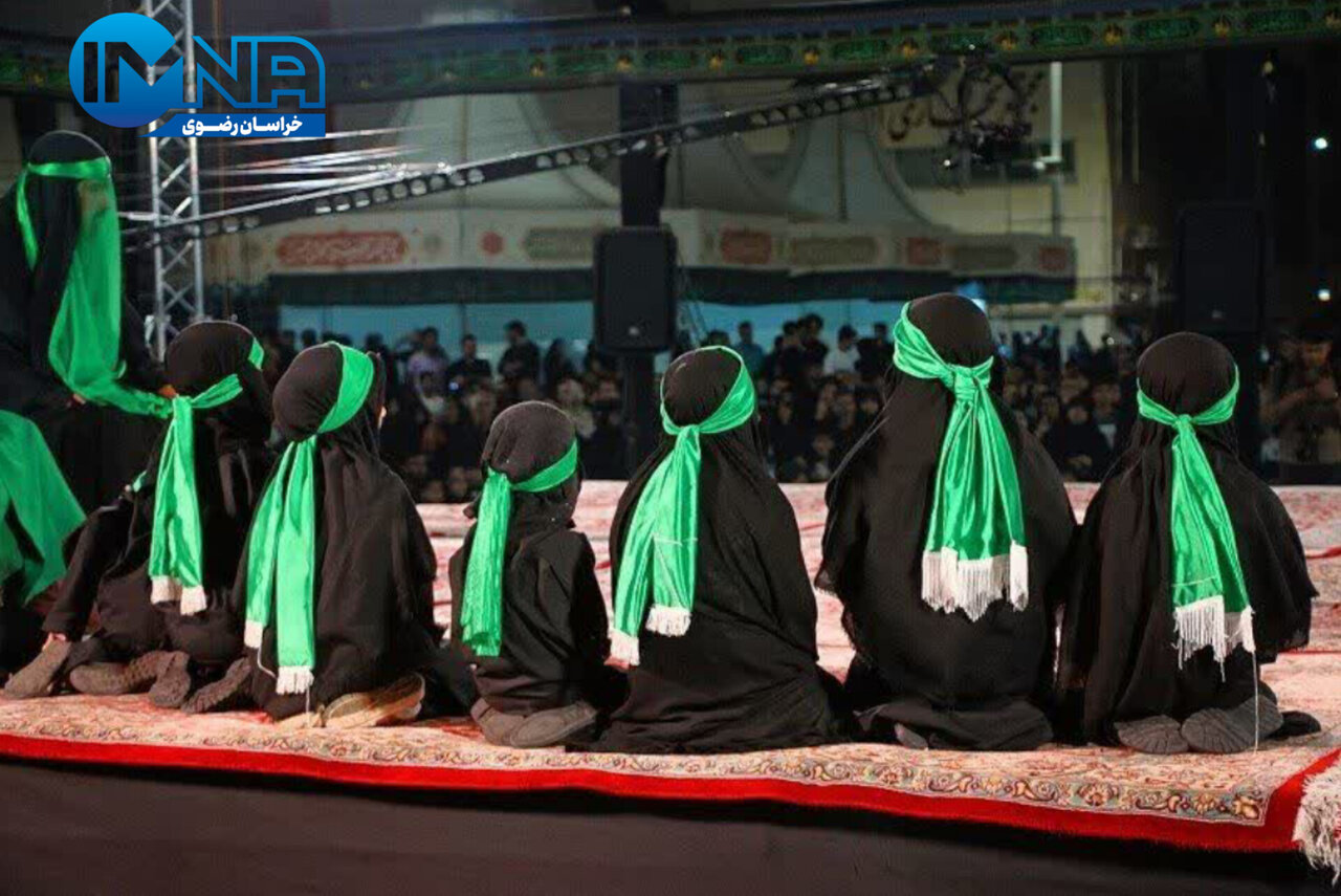 پایان باشکوه مراسم تعزیهخوانی در میدان شهدای مشهد