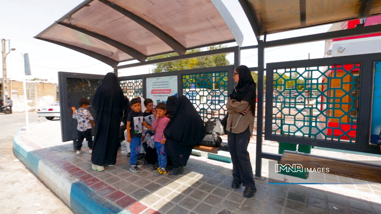 اتوبوسها هم در تابستان داغ نفس کم میآورند