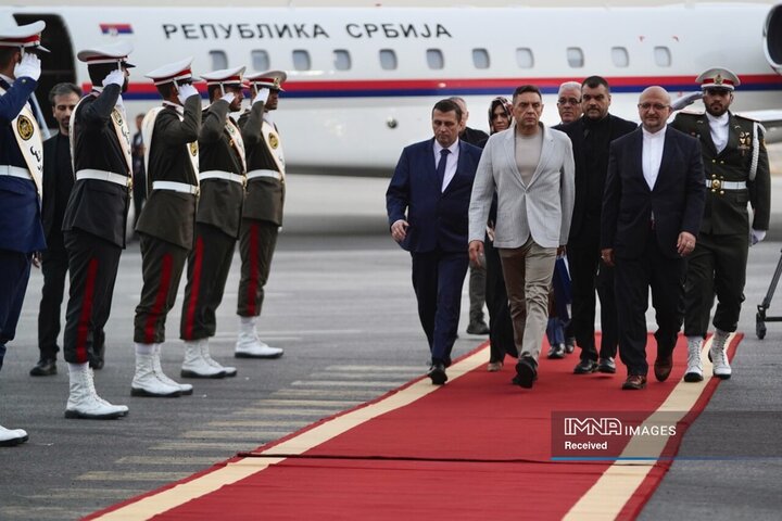 ورود معاون نخست وزیر صربستان به تهران