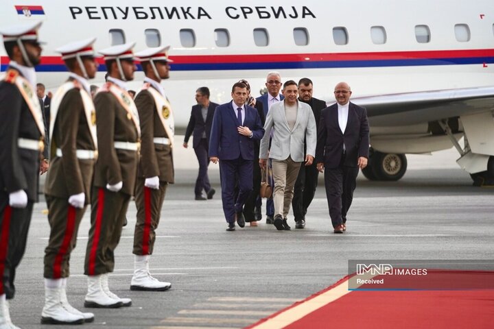 ورود معاون نخست وزیر صربستان به تهران