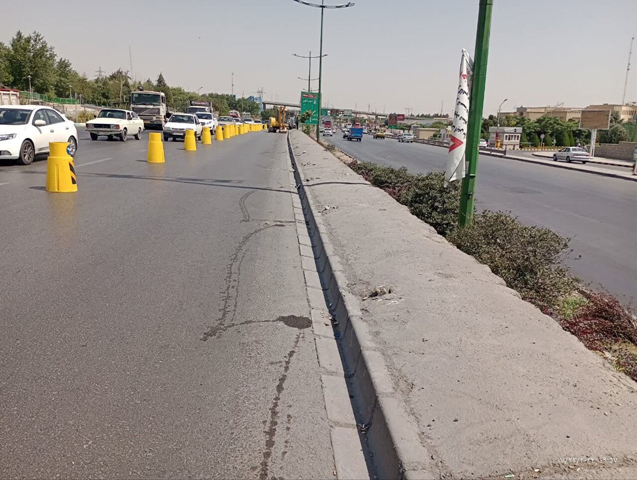 پیشرفت ۲۵ درصدی ایمنسازی بزرگراه شهید دستجردی