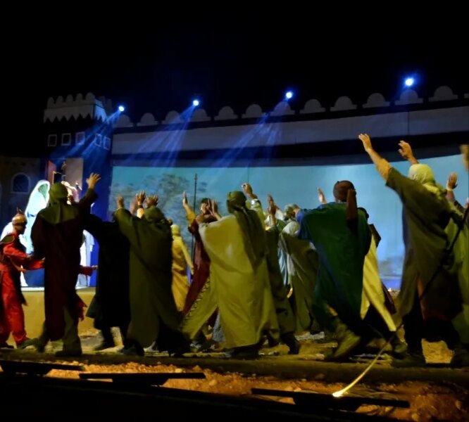 نمایش بزرگ «فصل شیدایی» در یاسوج آغاز بهکار کرد+ عکس