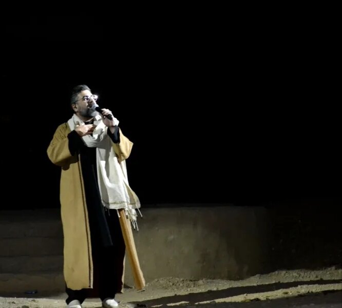 نمایش بزرگ «فصل شیدایی» در یاسوج آغاز بهکار کرد+ عکس