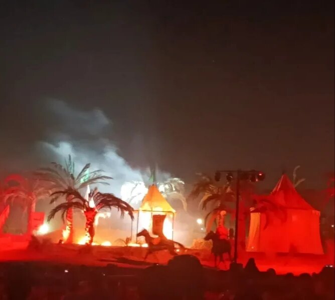 نمایش بزرگ «فصل شیدایی» در یاسوج آغاز بهکار کرد+ عکس