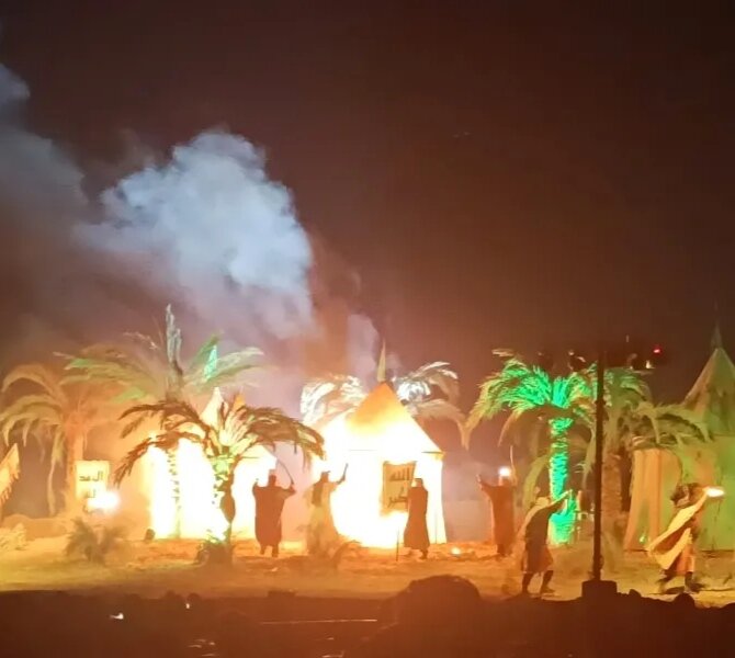 نمایش بزرگ «فصل شیدایی» در یاسوج آغاز بهکار کرد+ عکس