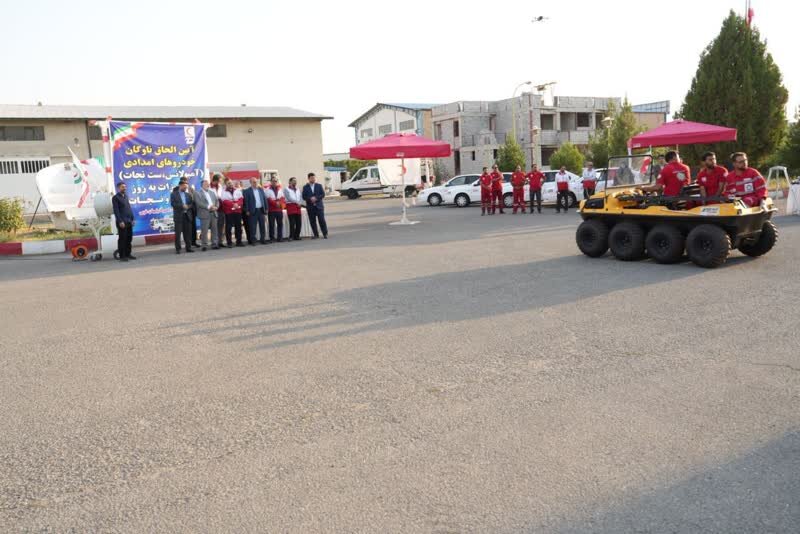الحاق ۳۱ خودرو امدادی و اداری به ناوگان جمعیت هلالاحمر آذربایجانغربی