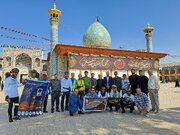 ۲۷ دوچرخه سوار از شیراز به کربلا معلی عازم شدند