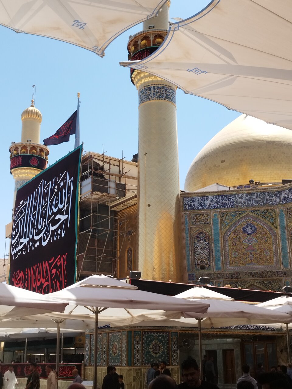 گذر از ۱۴۵۰ کیلومتر برای خدمترسانی به زائران امام حسین (ع)