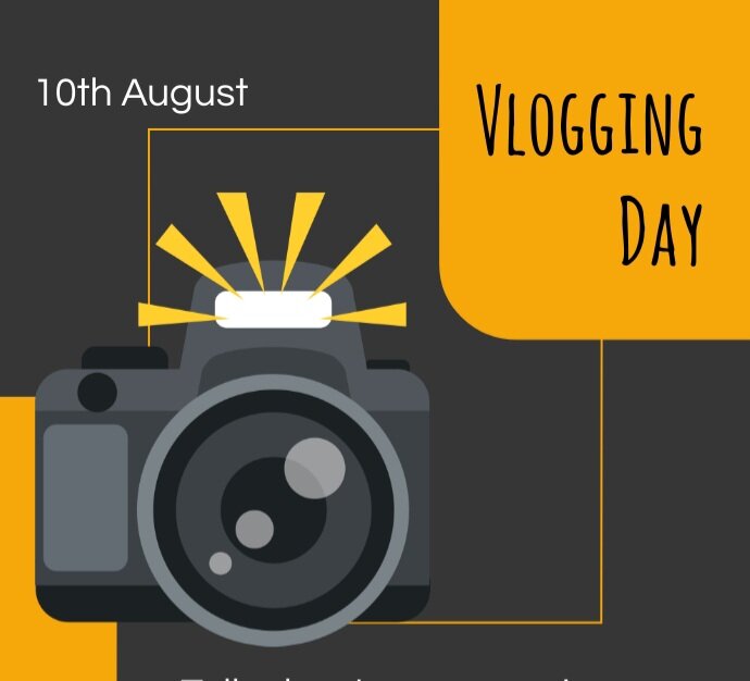 روز وبلاگ‌نویسی Vlogging day + تاریخچه و پوستر