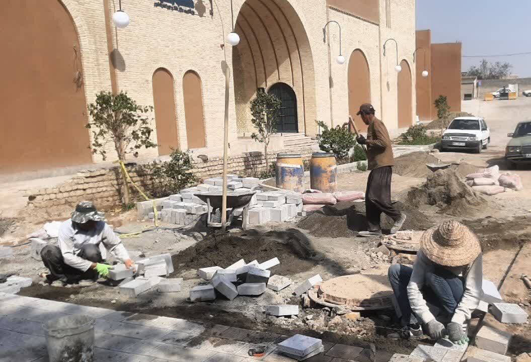 ساماندهی گذر تاریخی پیر پینهدوز در منطقه ۳ اصفهان