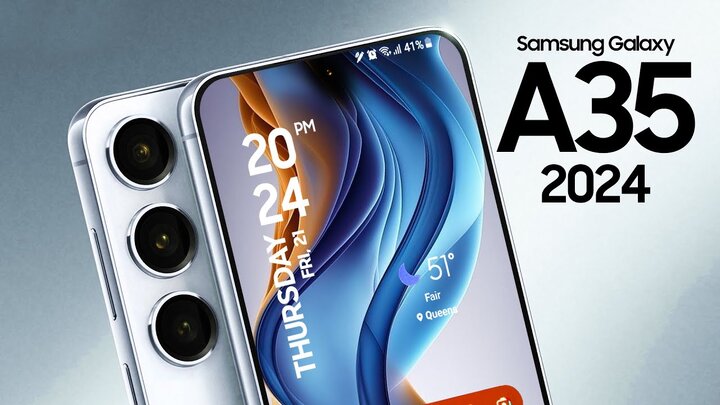 گوشی گلکسی A35 سامسونگ + معرفی مشخصات و دوربین Galaxy A۳۵