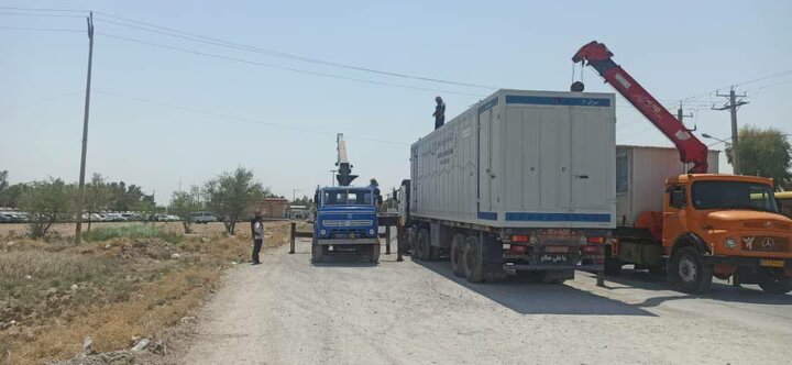 استقرار سومین جایگاه سیار عرضه نفتگاز یورو۴ در شهر مهران