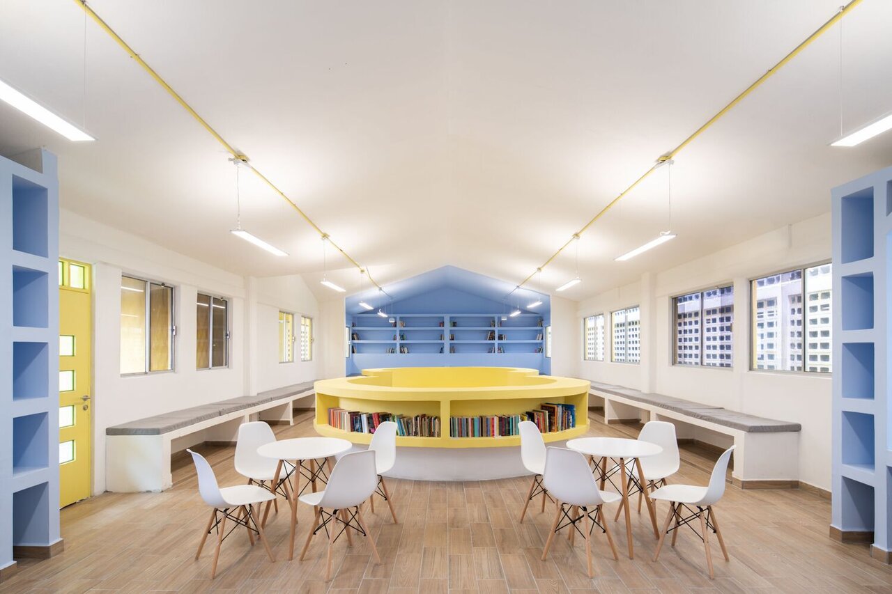 طراحی کتابخانه دوستدار کودک چگونه است ؟ + تصاویر