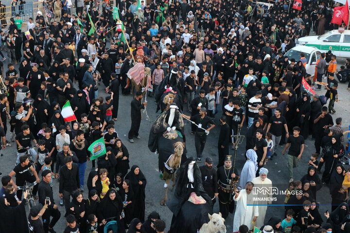 آغاز حرکت کاروان بزرگ مشایه اهواز به سمت کربلای معلی