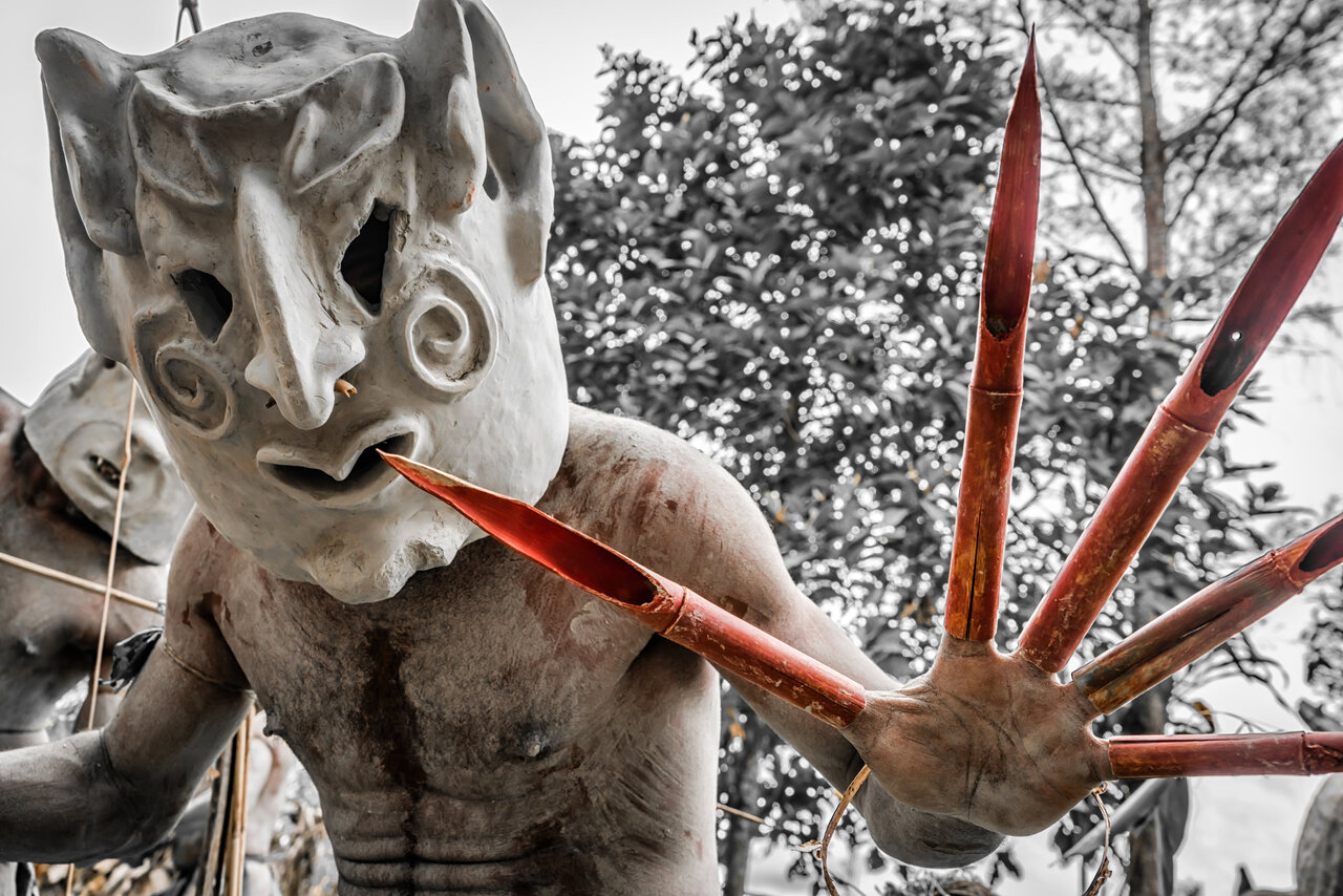 آشنایی با فرهنگ عجیب بومیان پاپوآ گینهنو