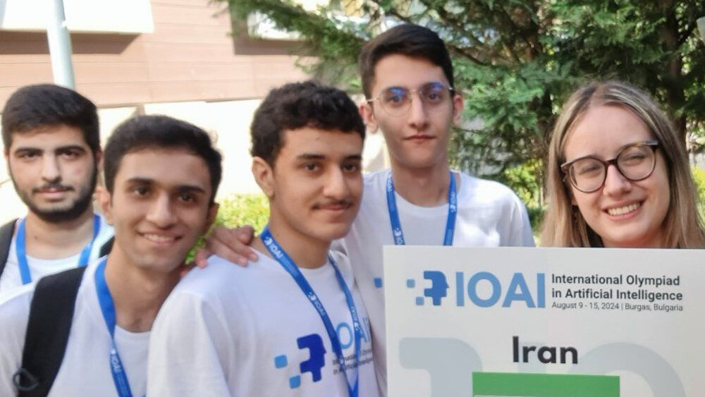 Iranian team wins bronze medal at international Olympiad in artificial intelligence