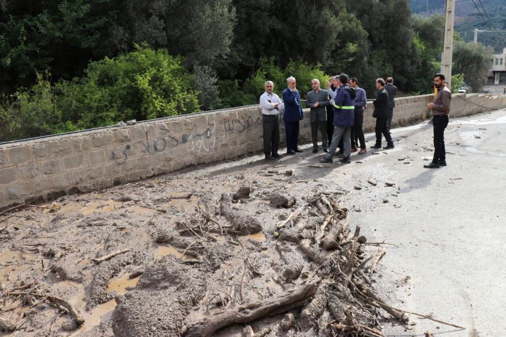 مسیر علی‌آباد به گیلوان بازگشایی شد