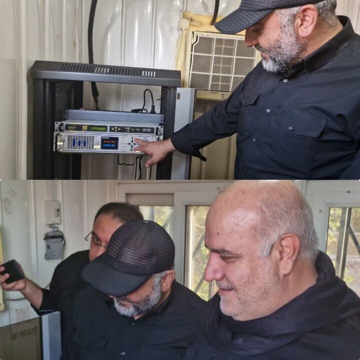 بهرهبرداری از فرستنده رادیو اربعین در مرز شلمچه بهرهبرداری از فرستنده رادیو اربعین در مرز شلمچه