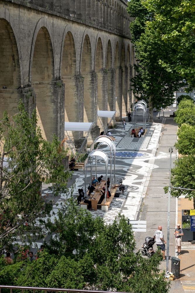 احیای فضاهای عمومی و رشد خلاقیت شهری با سازههای موقت