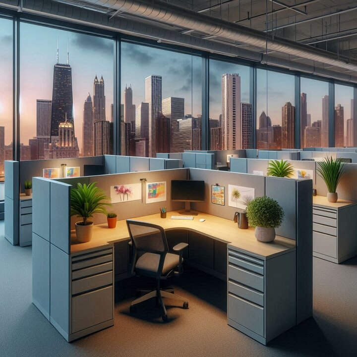 خرید میز و office cubicles اداری جدید و دست دوم در Chicago خرید میز و office cubicles اداری جدید و دست دوم در Chicago