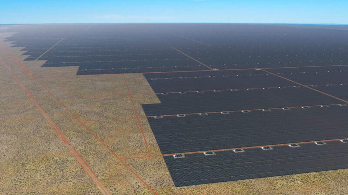 بزرگترین مزرعه خورشیدی جهان در استرالیا ساخته میشود