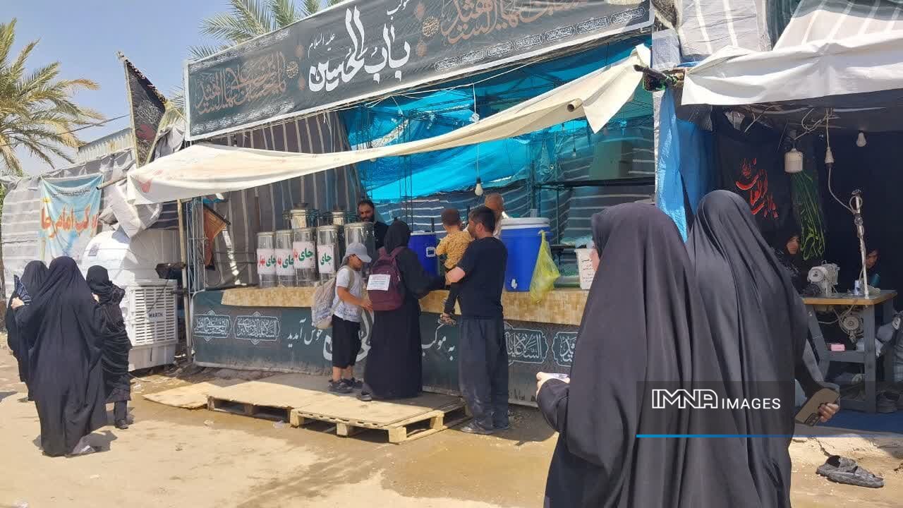 «تعلیب» مأمنی برای خدمت عاشقانه موکبهای ایرانی در کربلا