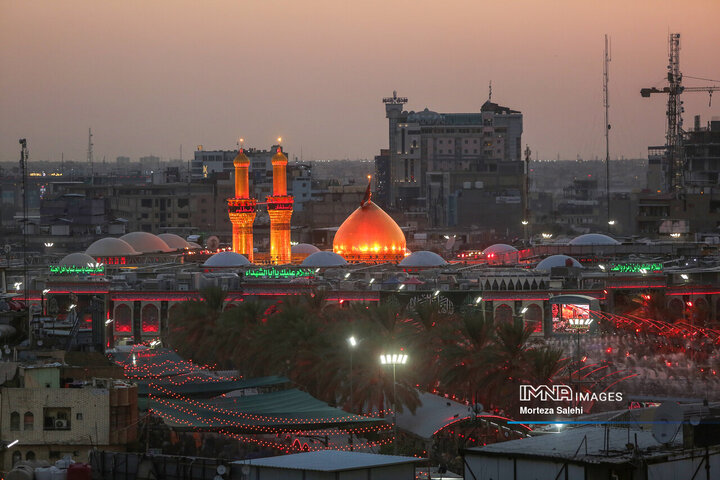 حرم امام حسین(ع) در آستانه اربعین