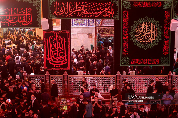 حرم امام حسین(ع) در آستانه اربعین