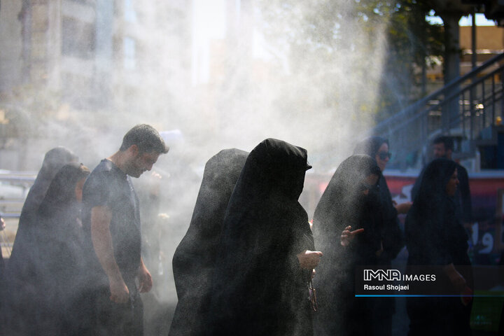 راهپیمایی جاماندگان اربعین در اصفهان