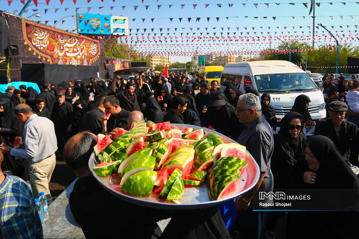 راهپیمایی جاماندگان اربعین در اصفهان