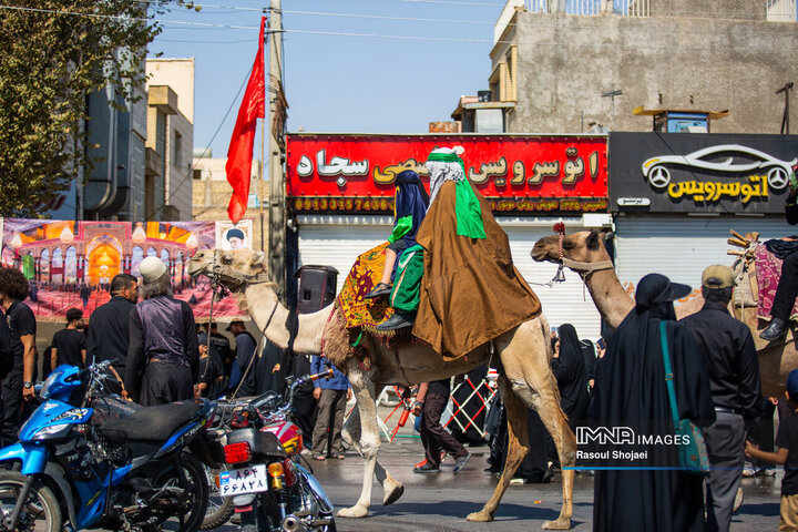 راهپیمایی جاماندگان اربعین در اصفهان