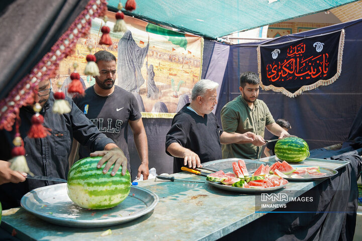 ۹۹ موکب و مسجد خراسان شمالی از زائران امام هشتم پذیرایی کردند