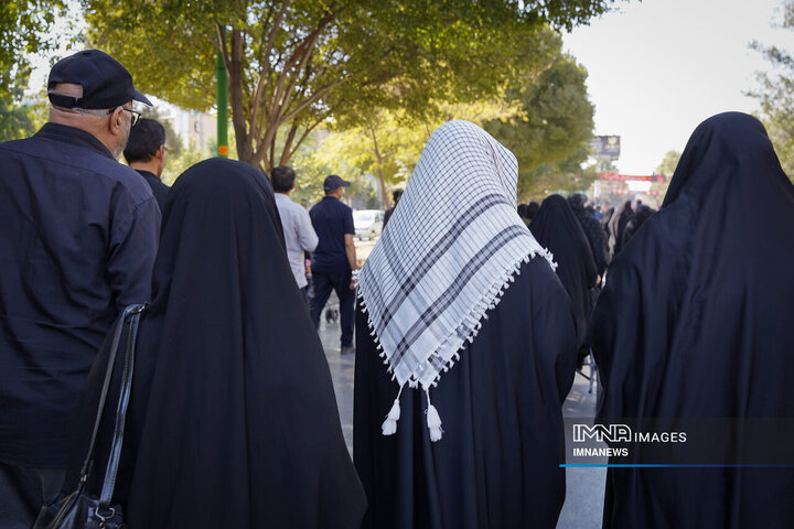 یاد فلسطین همراه با جاماندگان اربعین حسینی