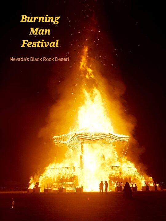 جشنواره مرد سوزان Burning Man festival + تاریخچه و موضوع ۲۰۲۴