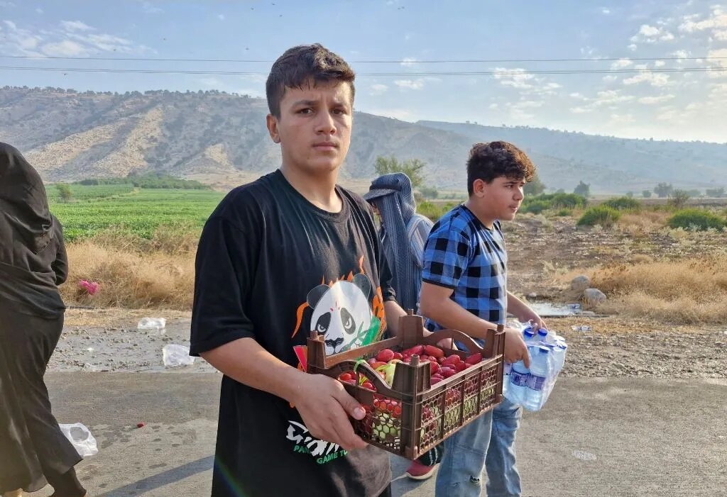 جاماندگان اربعین حسینی در باشت همنوا با بازماندگان واقعه کربلا عزاداری کردند+ تصاویر