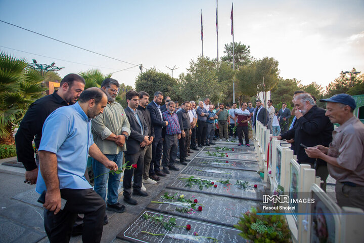 تجدید میثاق جامعه کشتی اصفهان با آرمان‌های شهدا