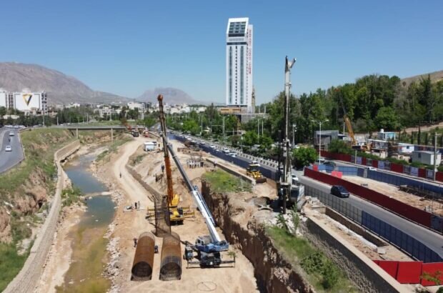 تقاطع غیرهمسطح اردیبهشت- چمران شیراز، پروژهای با بهرهگیری از پیچیدهترین فنون مهندسی