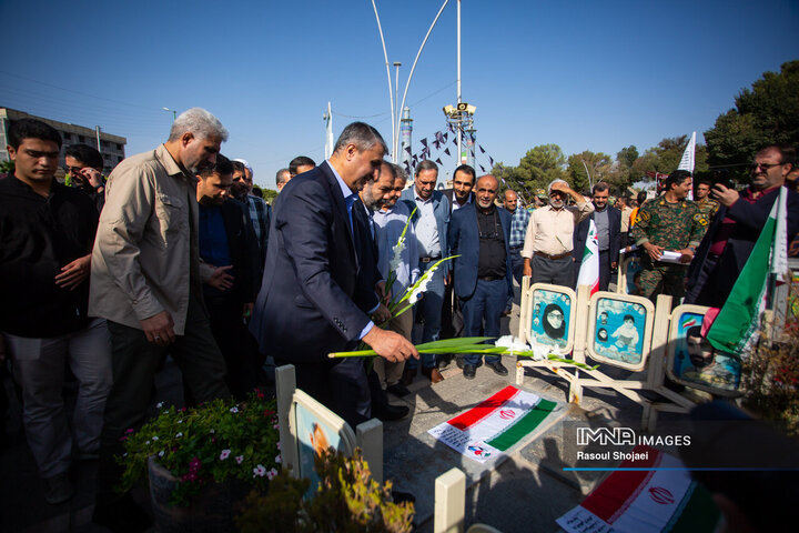 مراسم سالروز شهادت شهیدان رجایی و باهنر