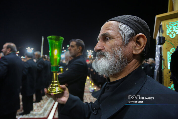 آیین خطبه خوانی شب شهادت امام رضا(ع)