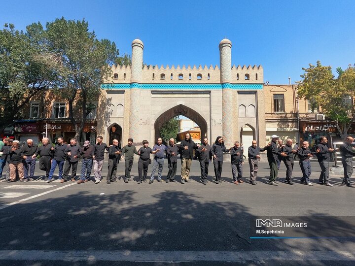 اجتماع سوگواران امام رضا علیه السلام در تبریز