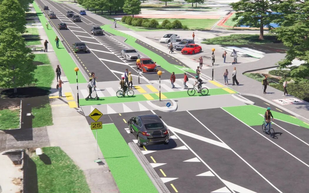 تاثیر خلاقیت در طراحی گذرگاههای عابر پیاده بر افزایش ایمنی خیابان