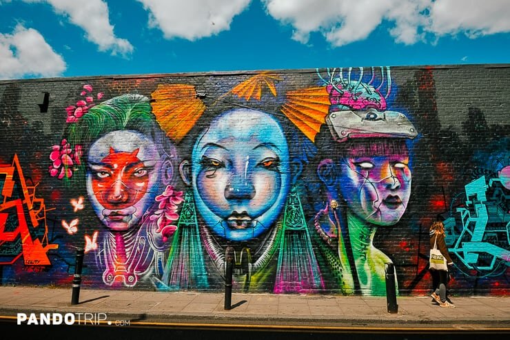 شهرهایی با زیباترین نقاشیهای خیابانی + تصاویر