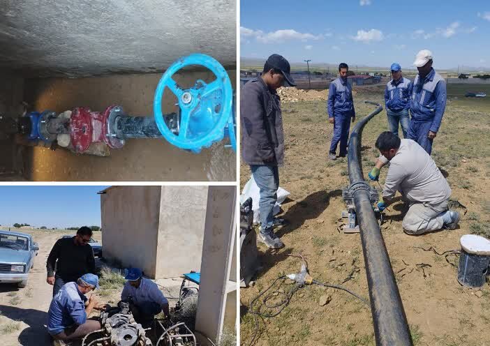 مشکلات آب شرب برخی روستای استان مرکزی رفع شد